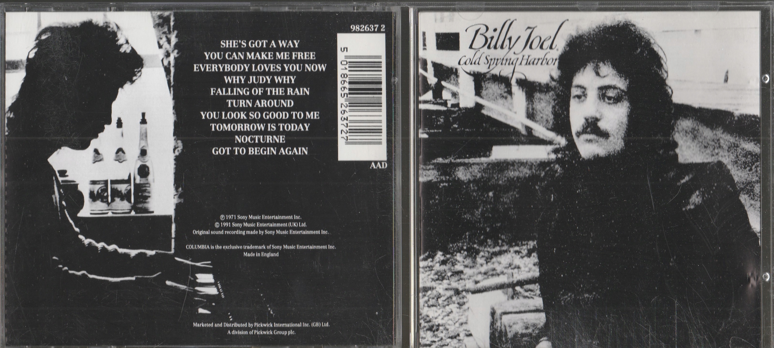 米LP Billy Joel Cold Spring Harbor 19075939161 Sony Music /00260 米LP Billy Joel Cold Spring Harbor 19075939161 Sony Music
