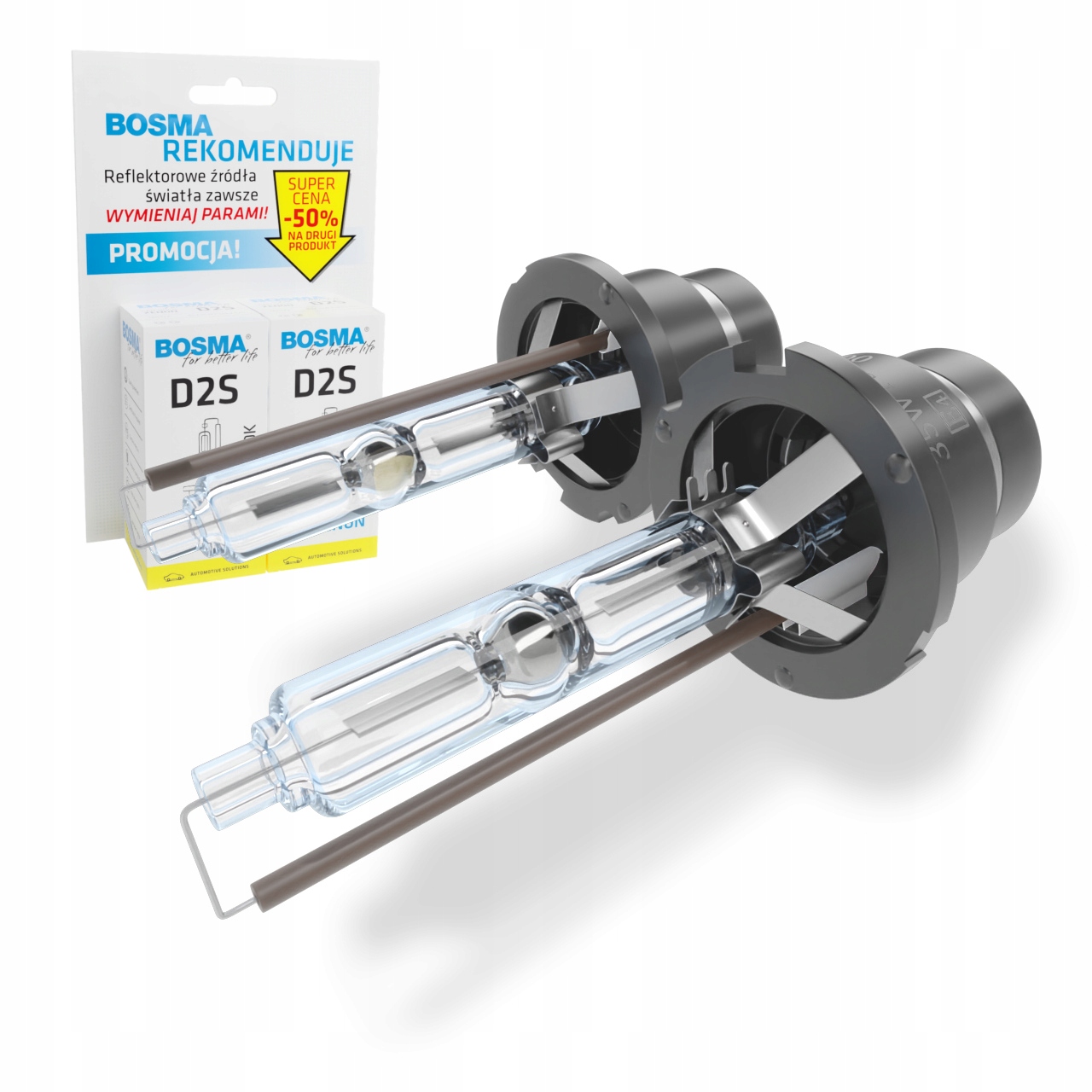 2x ŻARNIK D2S 4300k 85V 35W - XENON KSENON żarówka