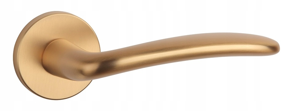 Kľučka rozeta Ambrosia Slim zlatá matná Aprile