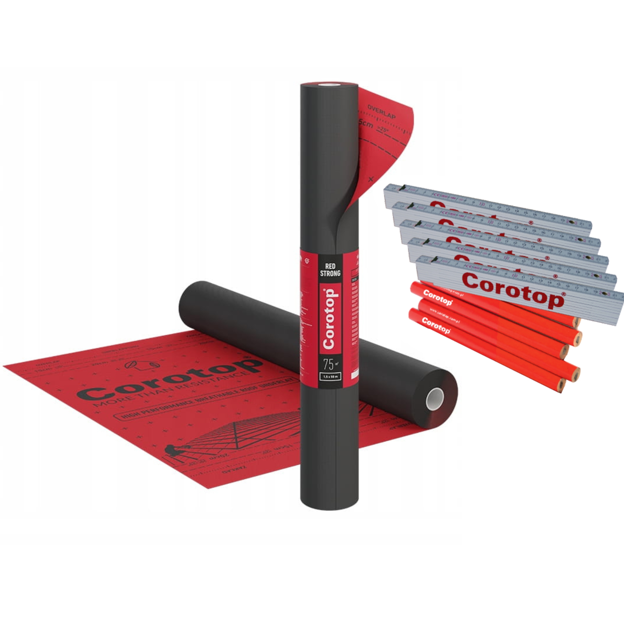 

Membrana dachowa Corotop Red Strong 180g/m2