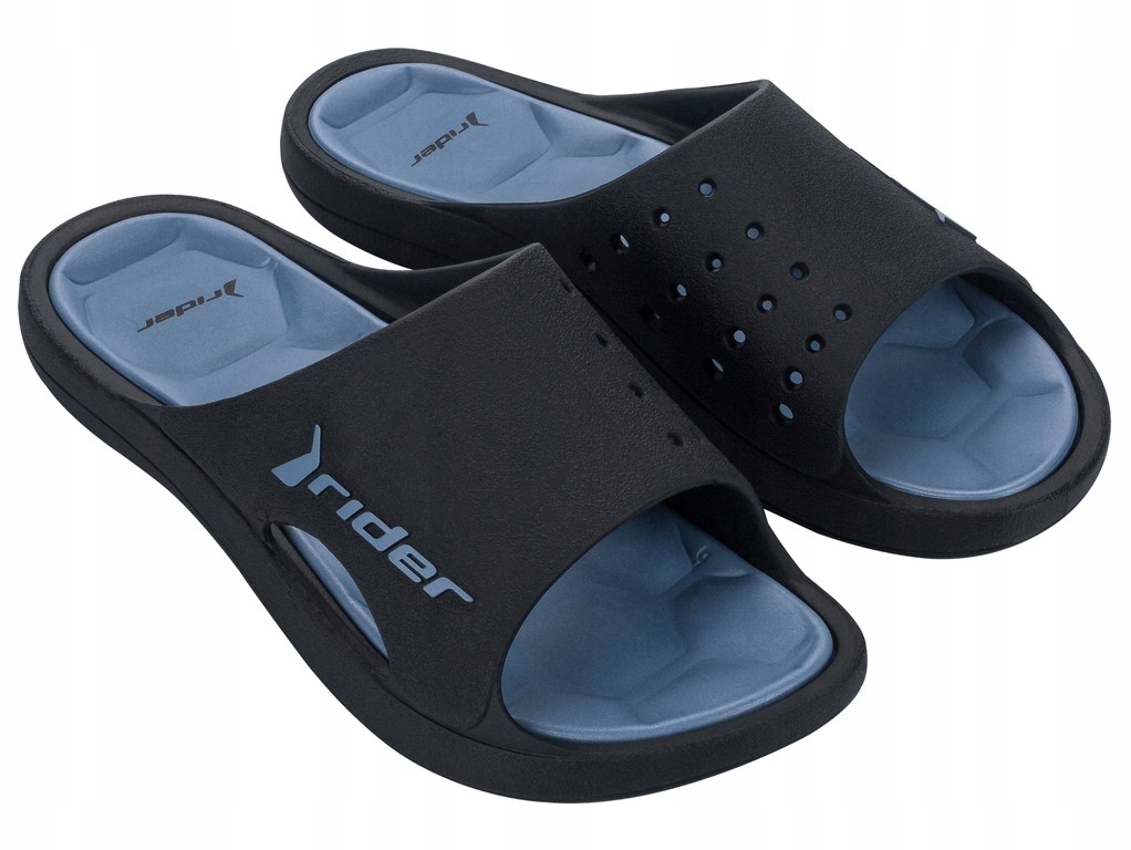 Boty pánské pantofle sportovní pantofle Rider Bay XIV Ad vel.43, pohodlné černé lodičky