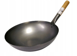 

Wok blaszany spód zaokrąglony śr. 35cm