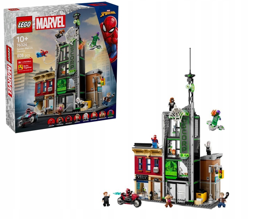 Lego Heroes 76324 Spider-Man a Oscorp