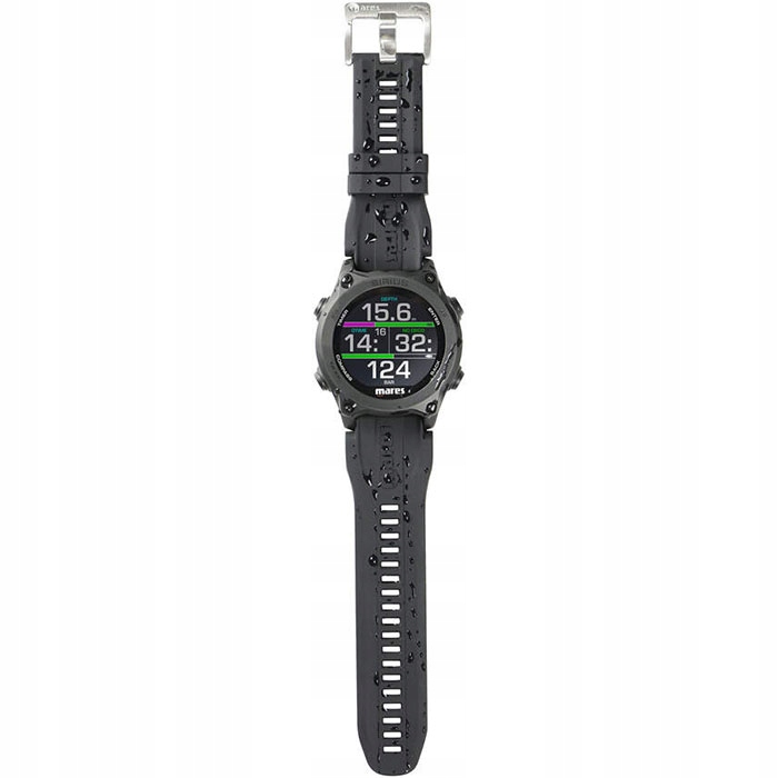 Komputer nurkowy Mares SIRIUS srebrny Kolor dominujący srebrny