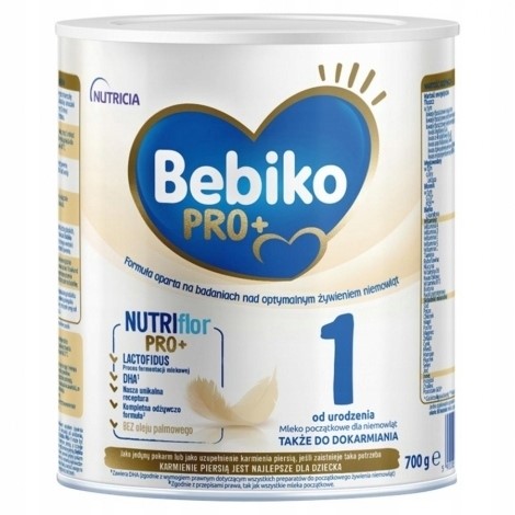 Bebiko PRO+ 1 mleko początkowe 700 g