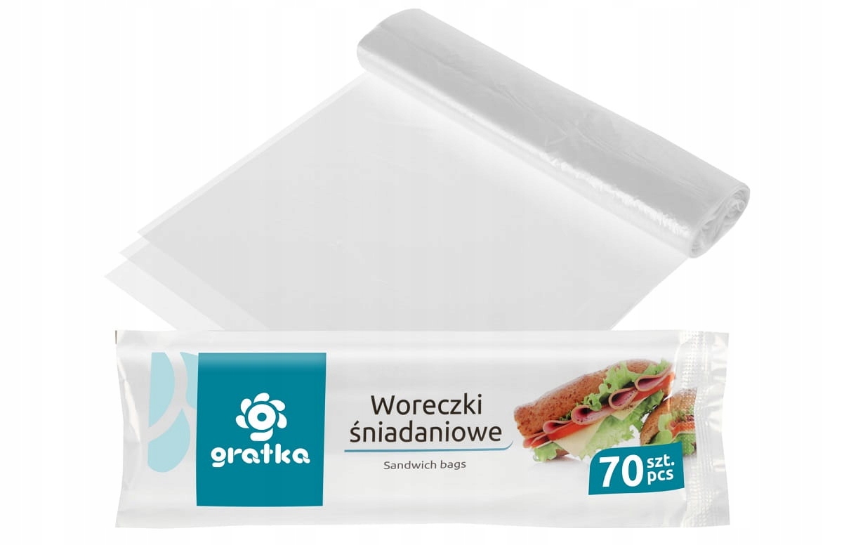 

Woreczki śniadaniowe Gratka 70 szt.
