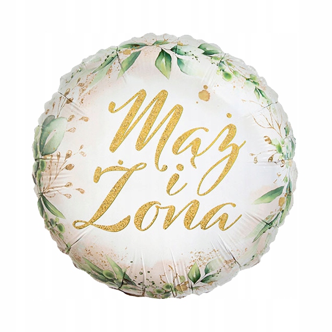 

Balon foliowy Mąż i Żona dekoracja 45cm