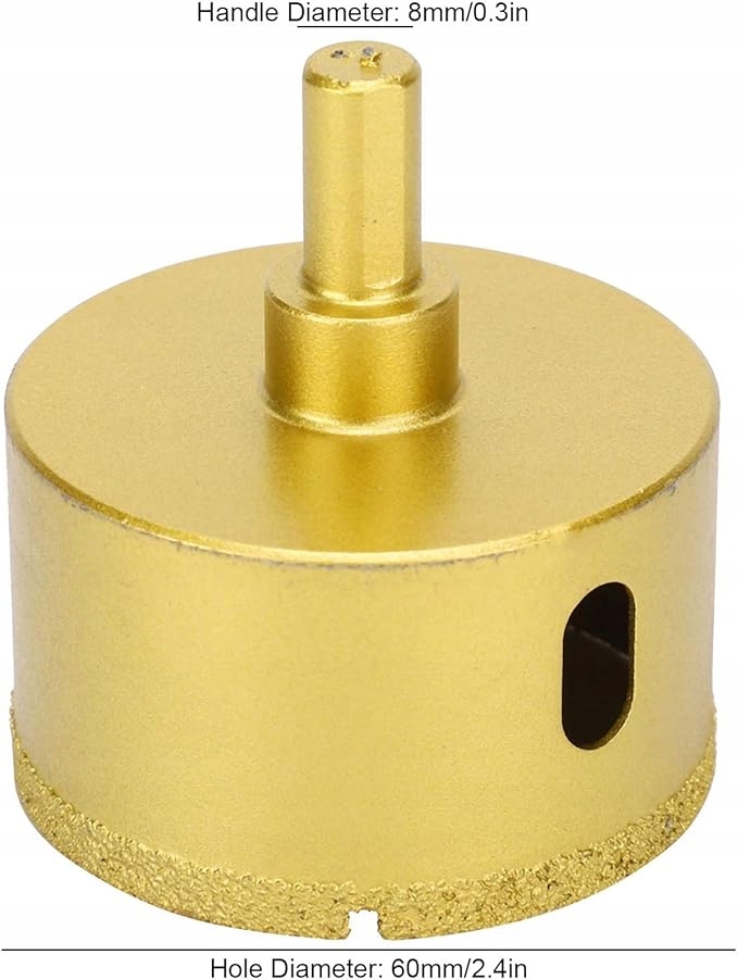 OTWORNICA DIAMENTOWA koronka DO GRESU PŁYTEK Betonu 60mm wytrzymała