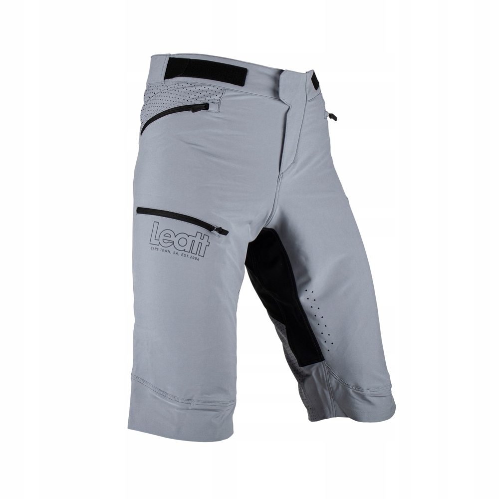 Leatt Kraťasy Cyklistické Mtb Enduro 3.0 Shorts Titanium Šedé Barvy Velikost