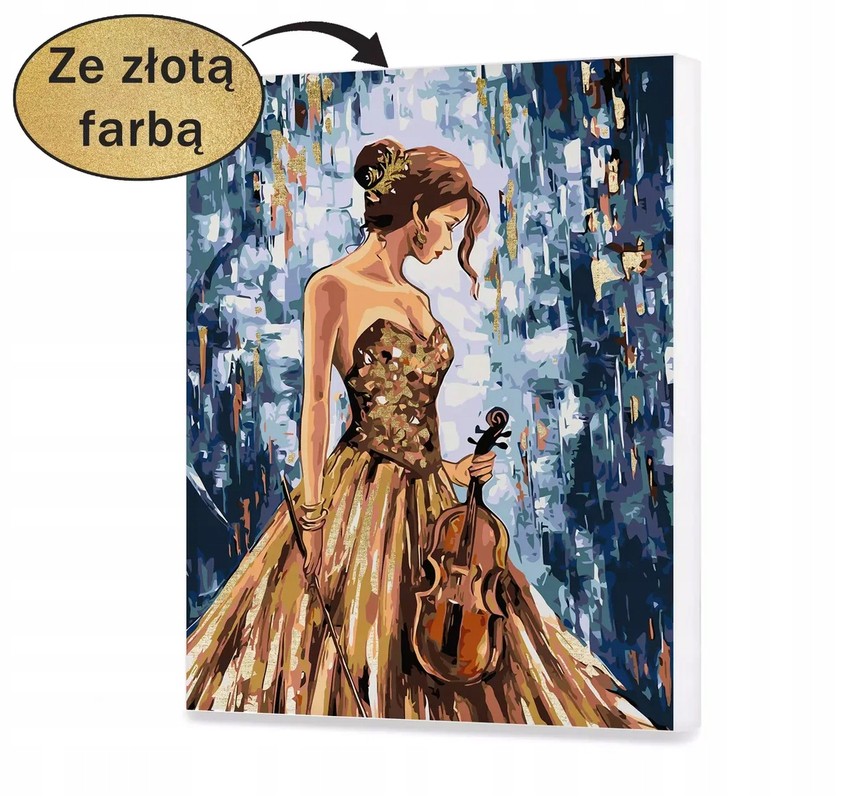 Škrabadlo Obrázek Malování Podle Čísel 40x50 cm