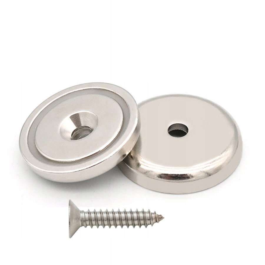 

Uchwyt Magnetyczny Obudowa Stalowa Wkręt D25 mm