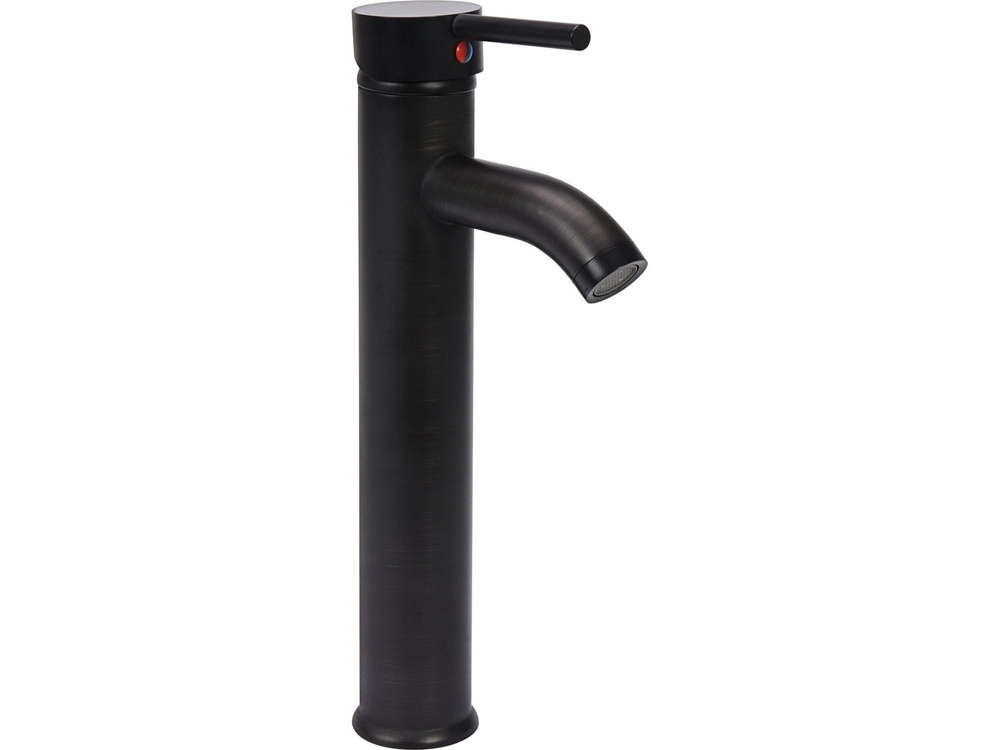 Vysoká Umyvadlová Baterie Retro Black 2 Fala