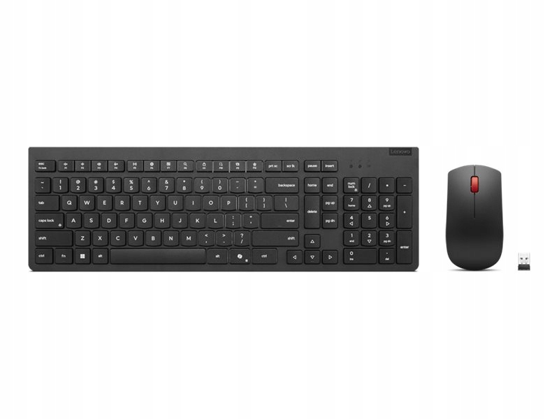 Lenovo Essential Wireless Combo Keyboard & Mouse Gen2 Black-US Euro Lenov