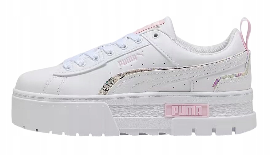 Buty damskie Puma Mayze Ut Anidescent r.40 Białe Sneakersy Na Platformie