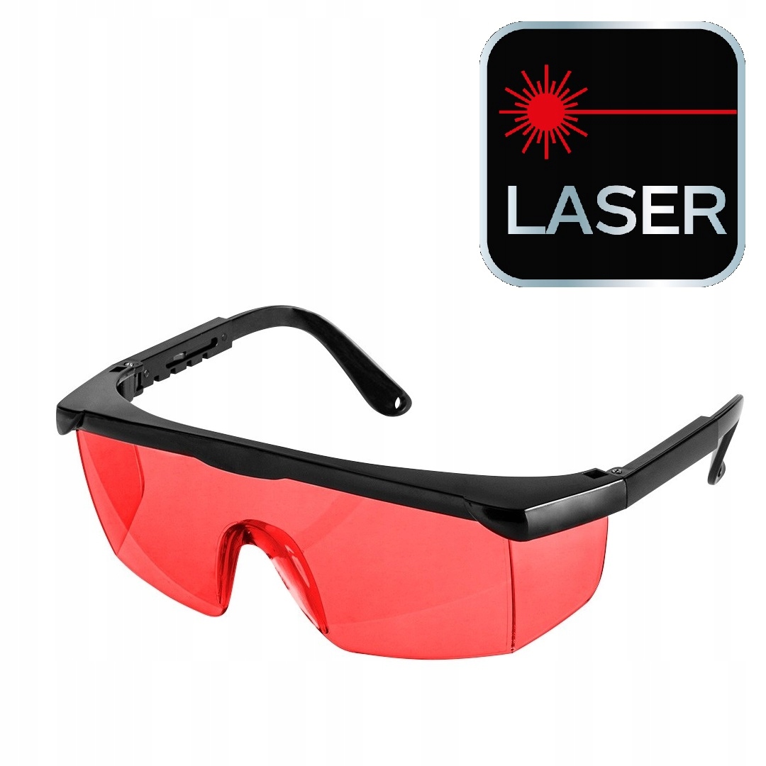 

Neo Okulary ochronne do odczytu lasera czerwone
