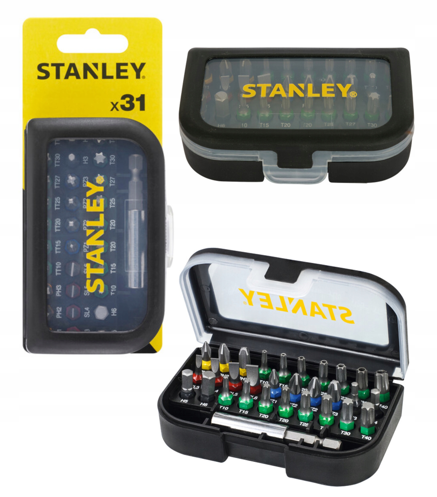 

Stanley Zestaw Bitów 31 Sztuk STA60490-XJ