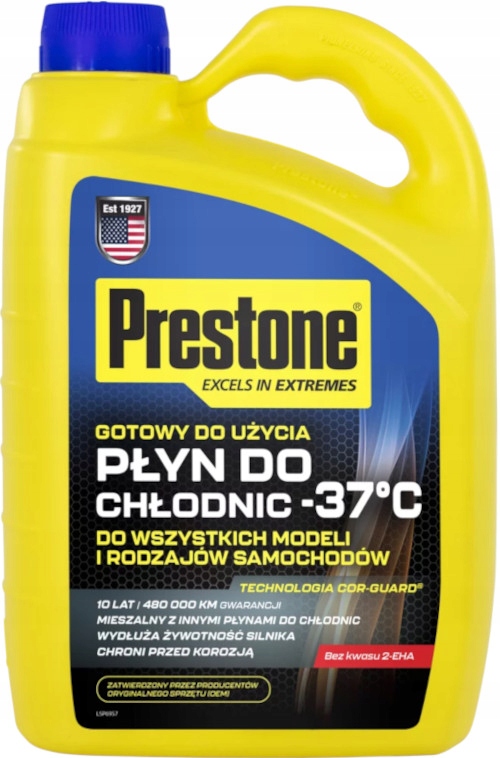 Prestone płyn do chłodnic do -37C 4L mieszalny