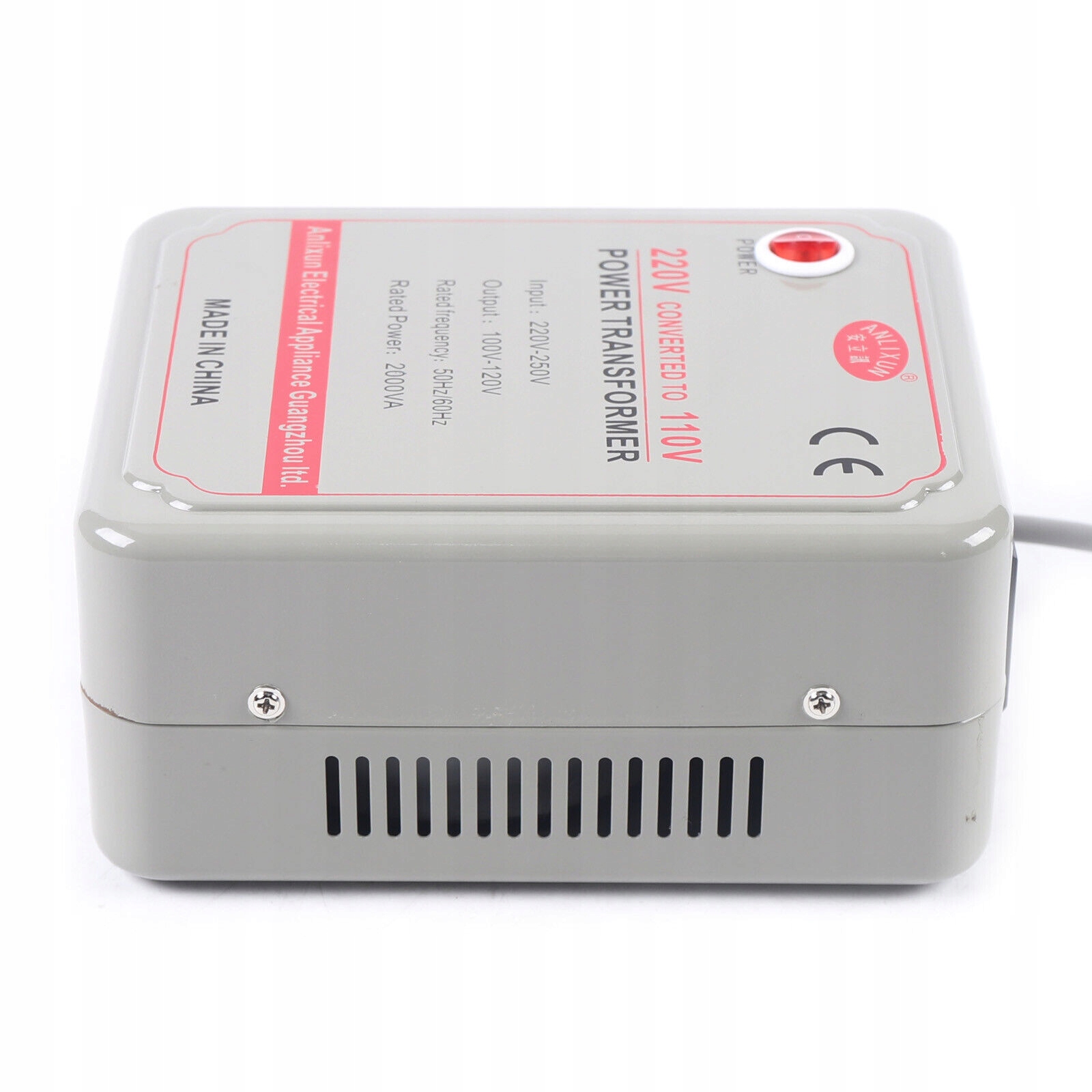 PRZETWORNICA TRANSFORMATORA MOCY 2000W 220V /100V EAN (GTIN) 88577694