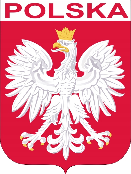 

naklejka patriotyczna Orzeł godło Polska 12 cm