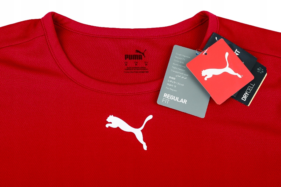 PUMA koszulka t-shirt męska logo sportowa roz.XL Dekolt okrągły