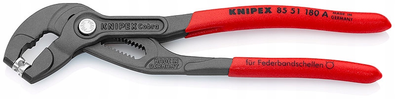 

Szczypce do opasek zaciskowych Knipex 180 mm