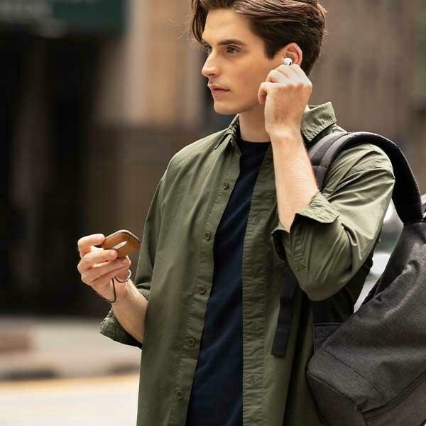 UNIQ etui Terra AirPods Pro 2 gen. Genuine Leather niebieski/space blue Kod producenta UNIQ-AIRPODSPRO2-TERSBLU