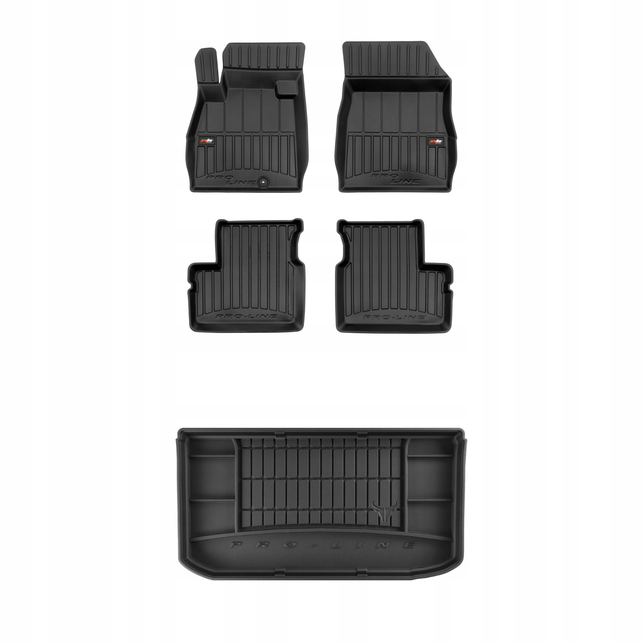 Sada gumových kobercov a rohoží pre Nissan Micra K13 2010-2016