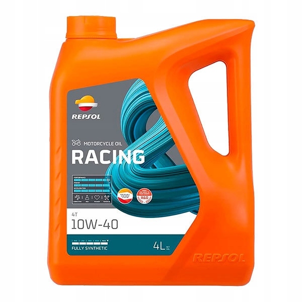 Repsol Motorový Olej 4T Racing 10W50 4L Syntetický (12) Nahrádza R