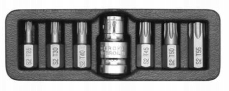 

YT-0410 Końcówki Wkrętakowe Torx 7 Sztuk