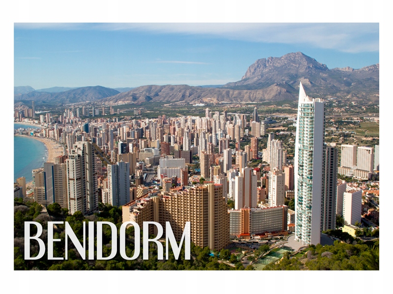 

Benidorm Panorama Magnes na lodówkę