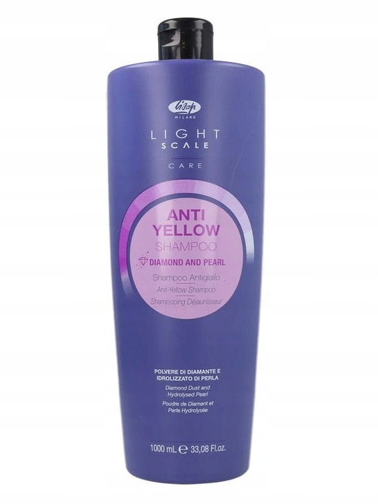 Lisap Šampon proti žloutnutí vlasů pro blond vlasy 1000 ml