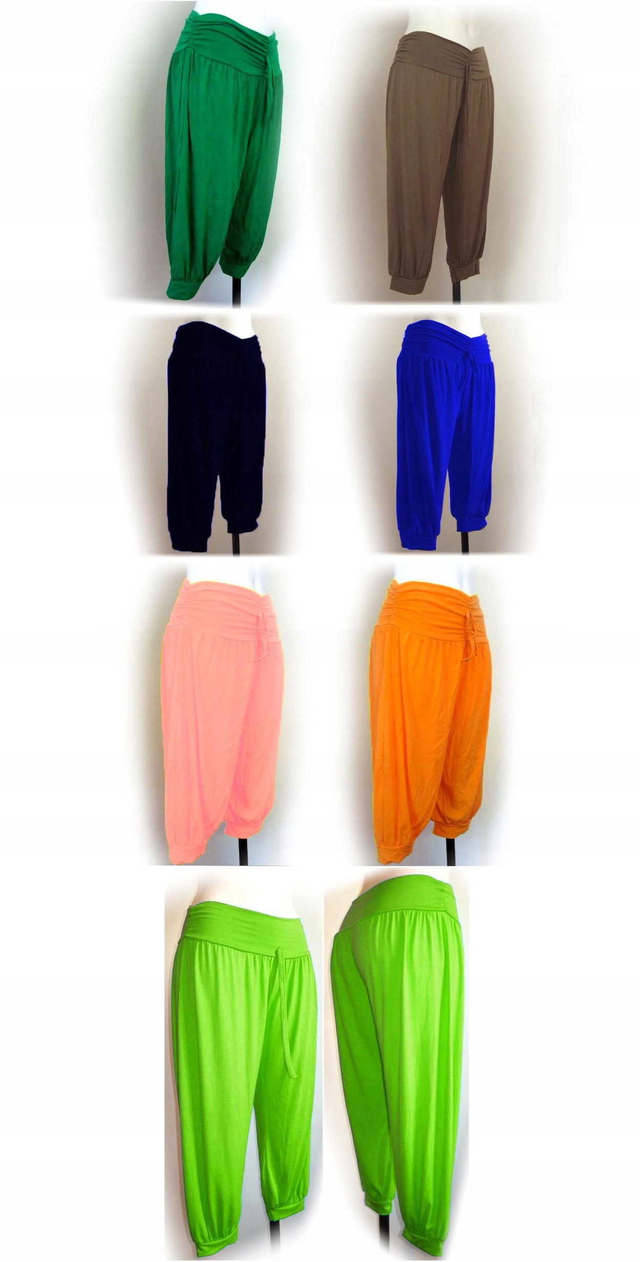 CIĄŻOWE ALLADYNY ALLADYNKI CHINOSY SPODNIE PUMPY ! Fason alladynki