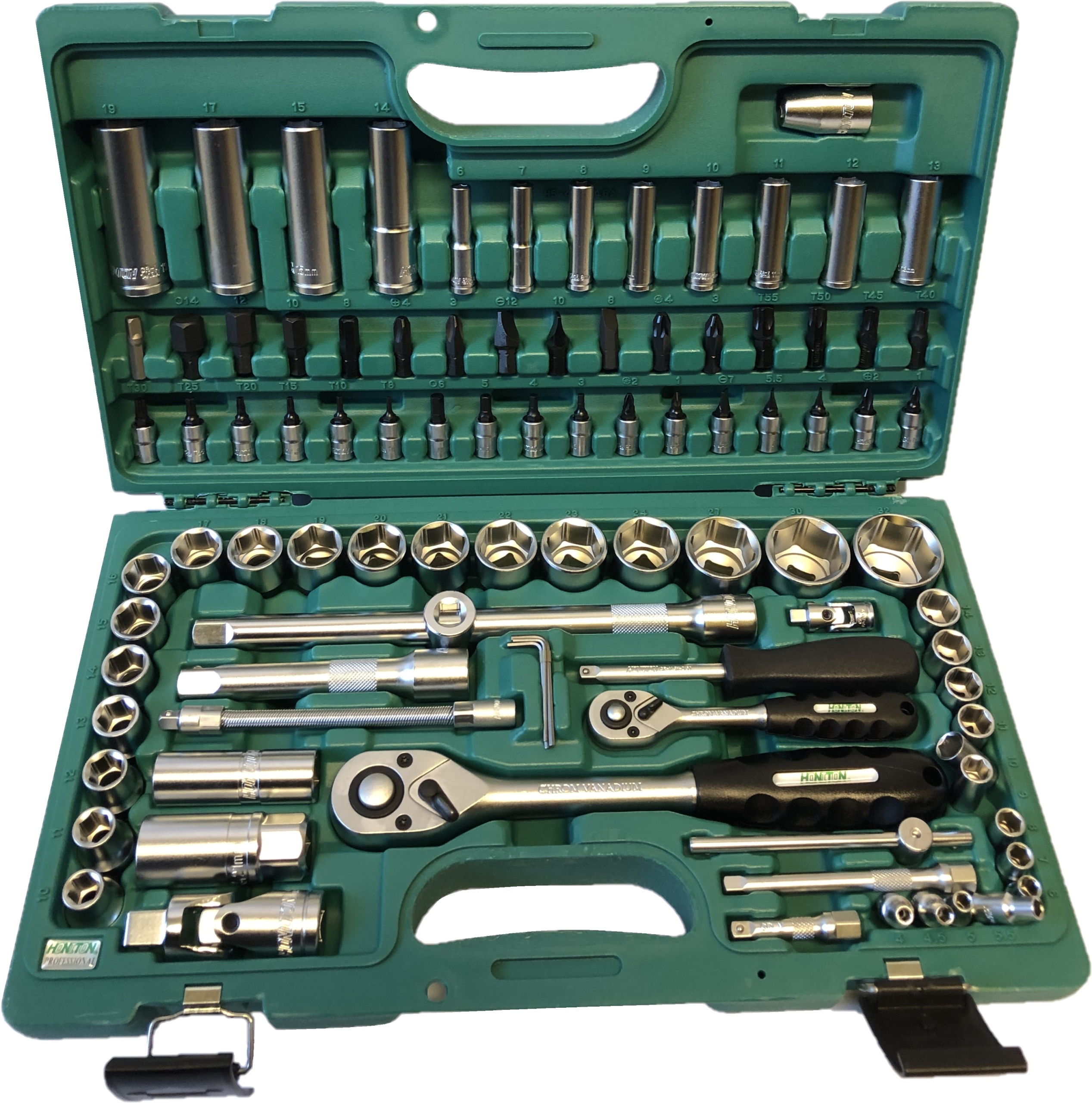 HONITON Zestaw narzedzi dla mechanika 176 elem Producent code H4013 H4056