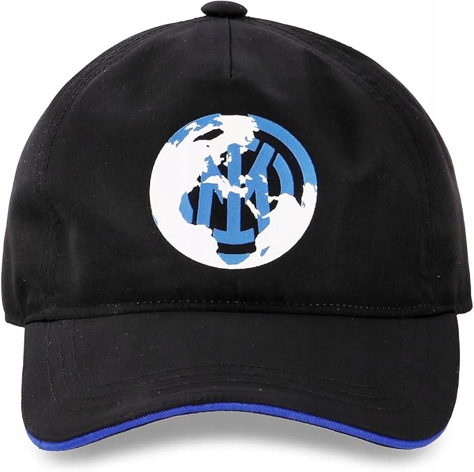 Inter Mediolan bawełniana dziecięca czapka kibica z daszkiem Hologram