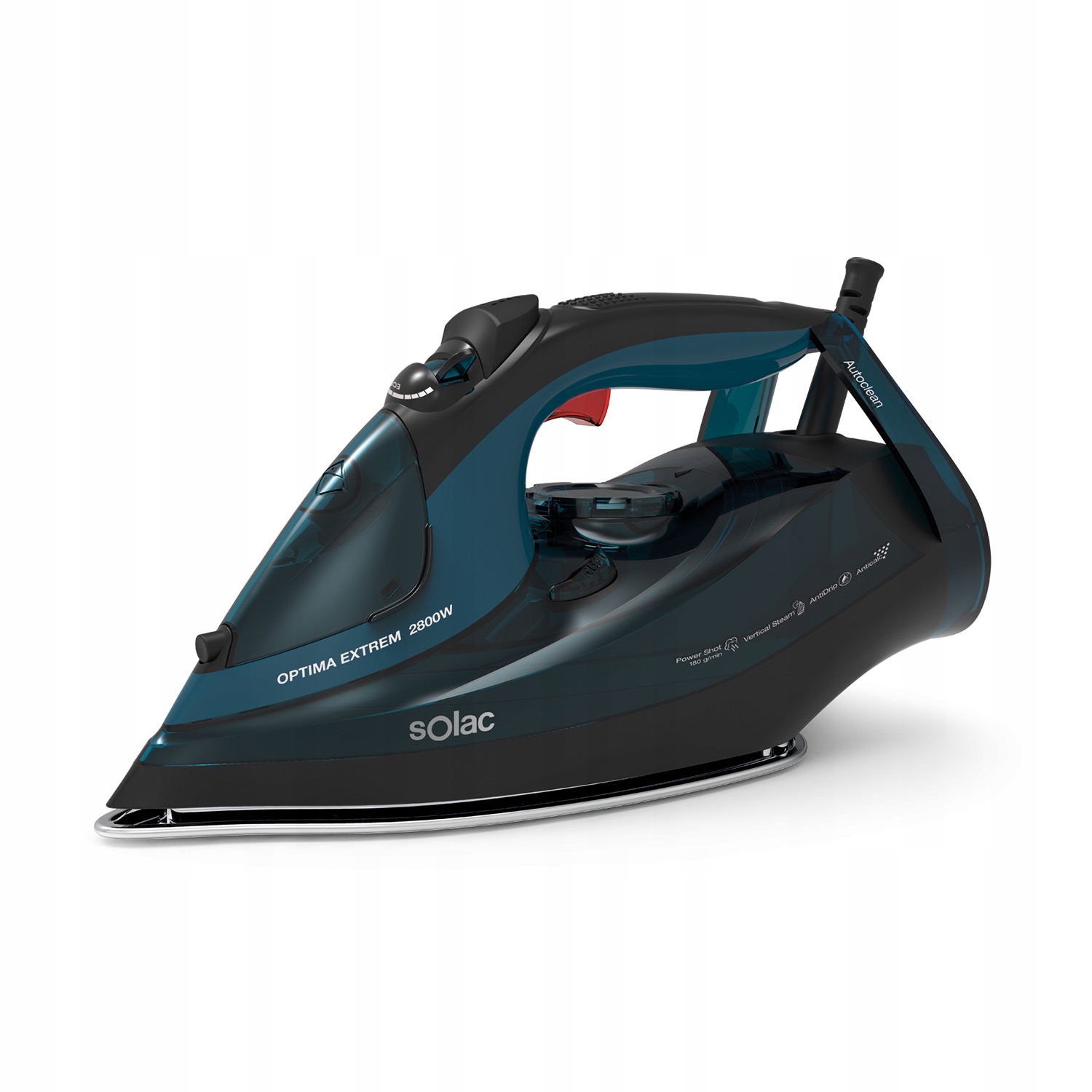 Žehlička Solac, PV2028, keramická žehlící plocha, přesný hrot, systém proti