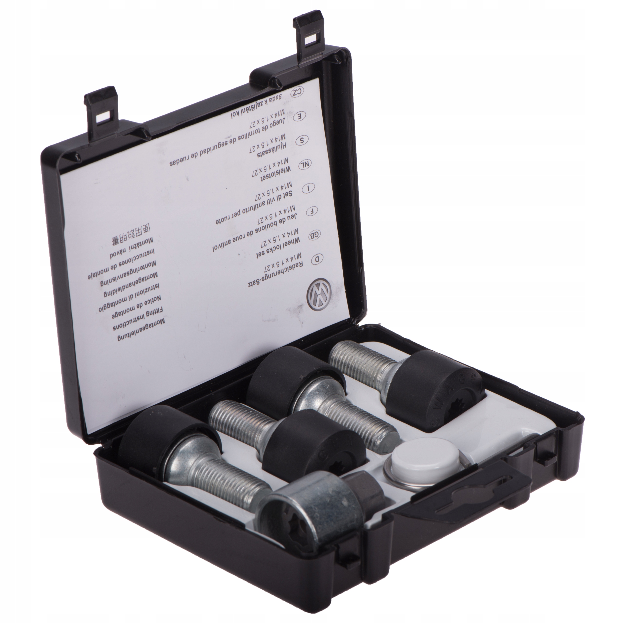 SRUBY ZABEZPIECZAJACE KOLA ZESTAW VW ORYGINAL