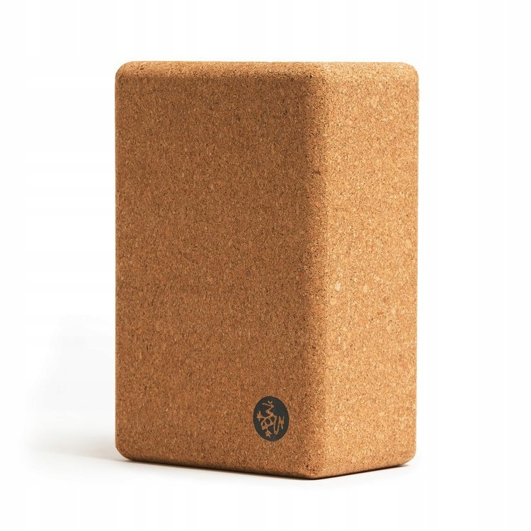 Kostka klocek do jogi Manduka korkowa 22x11x7 cm