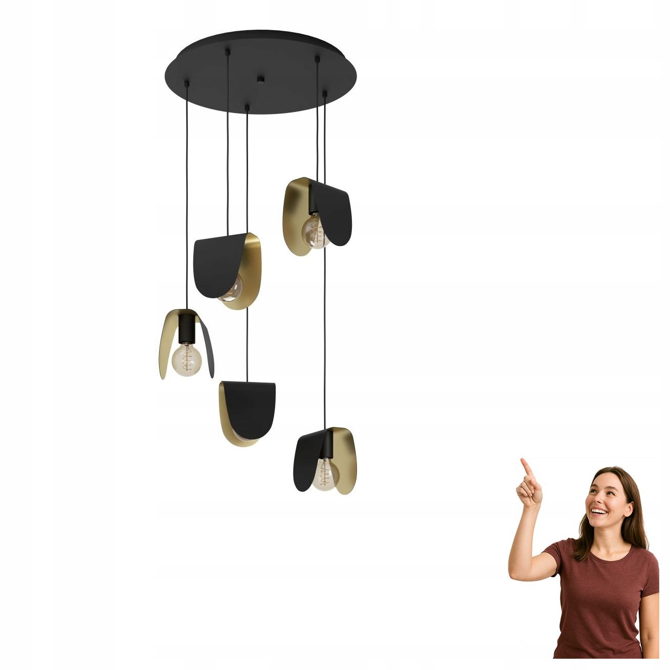 Závesná lampa Serenara 390183 Eglo