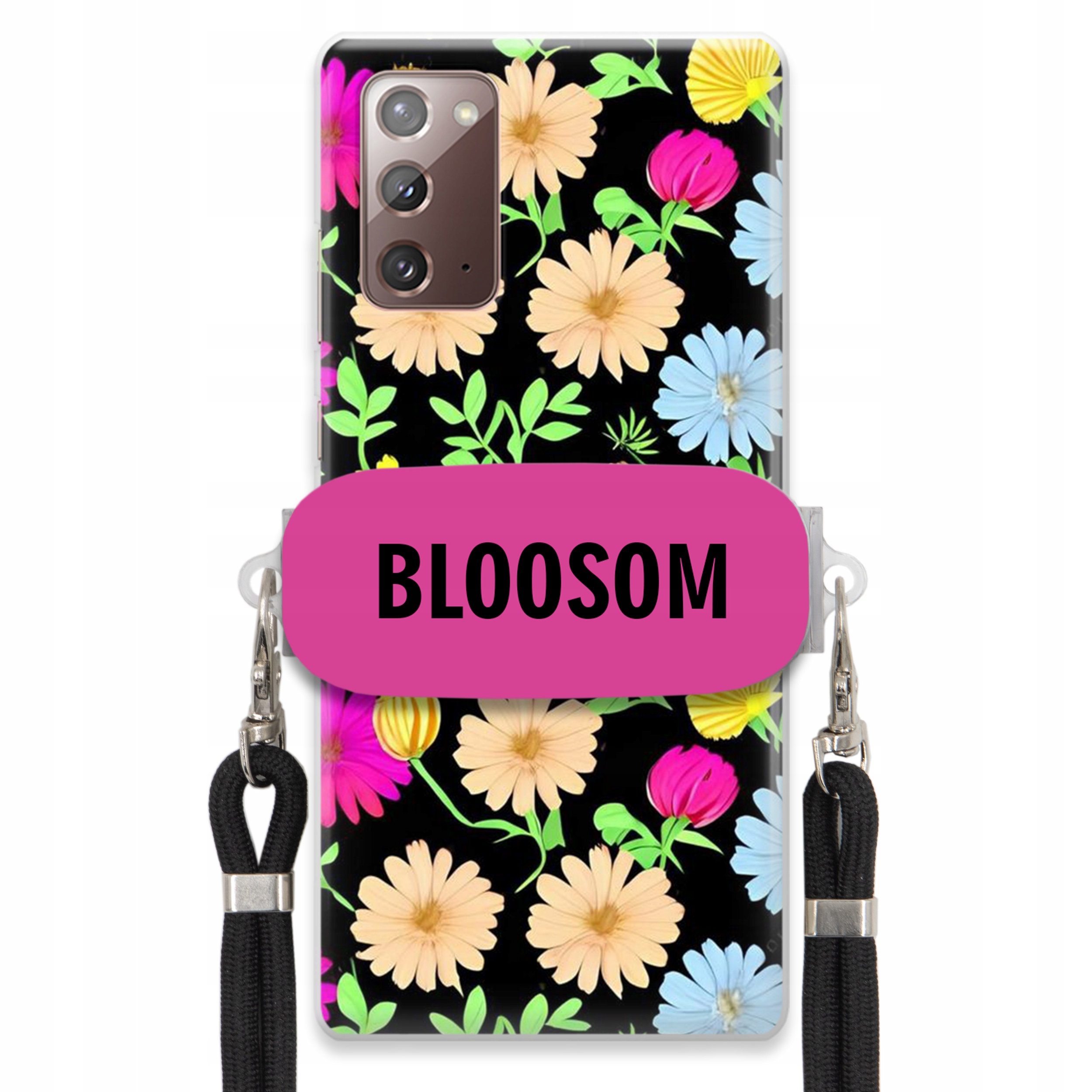 Puzdro Crossbody Pre Samsung Note 20 Puzdro Case Kvety Bloosom Flower