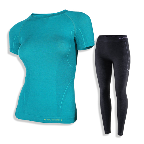 Bielizna damska do Turystyki BRUBECK ACTIVE WOOL