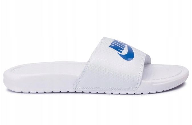 Nazouváky Nike pánské bílo-modré Benassi velikost 41