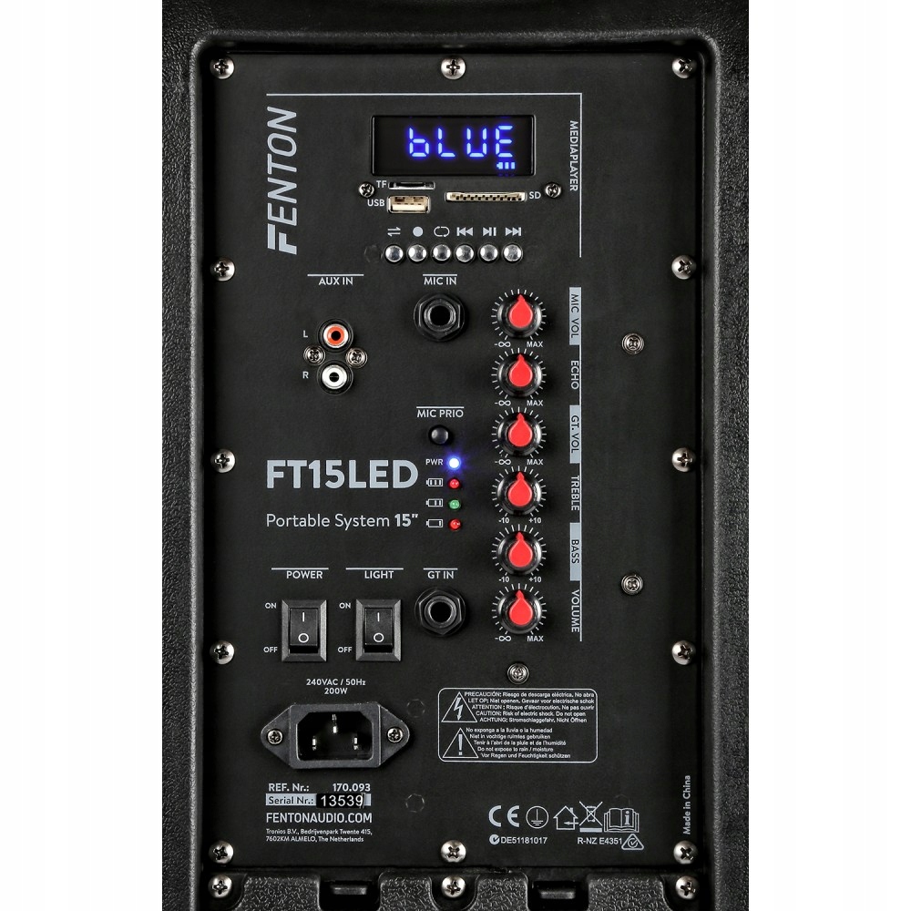 Kolumna aktywna FT15LED Model FT15LED