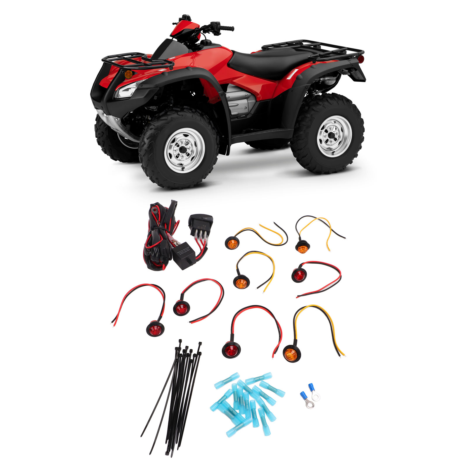 Zestaw kierunkowskazów ATV UTV obok siebie Typ samochodu Niezdefiniowany