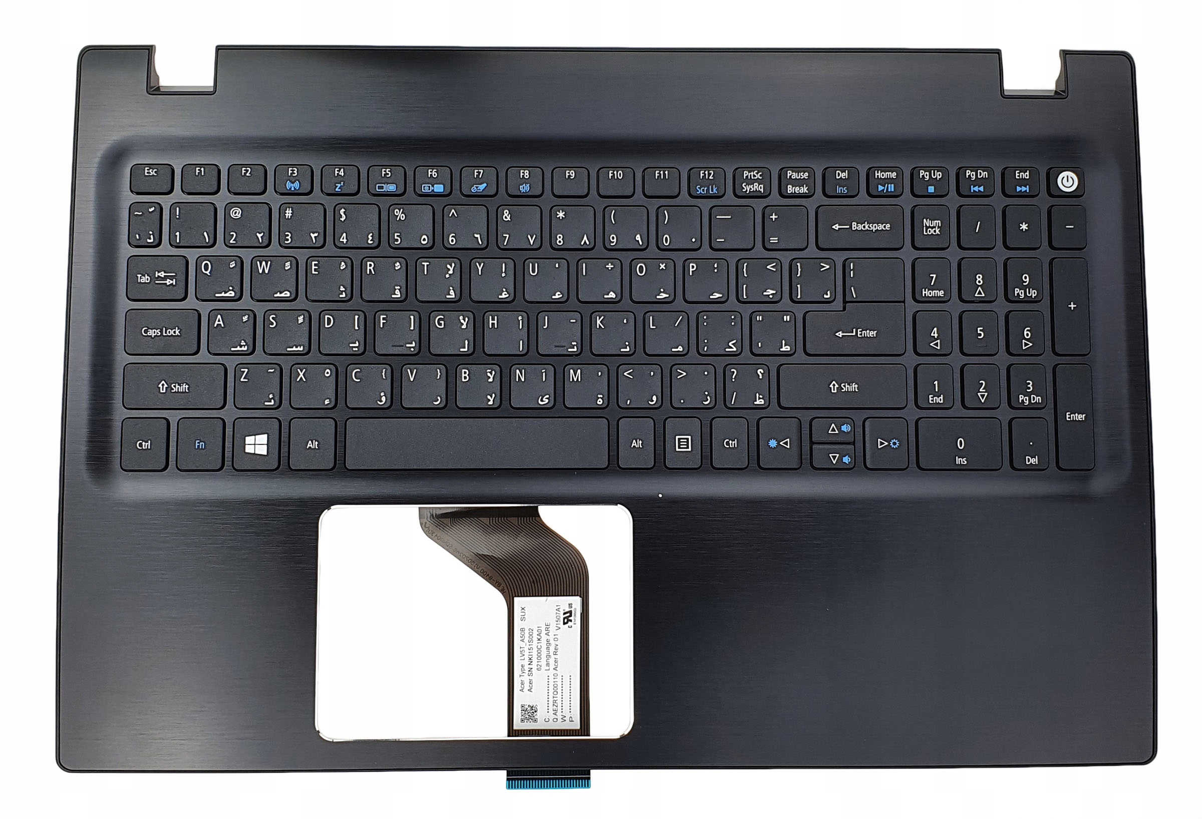Nová Klávesnice Pro Notebook Acer Aspire F5-572 F5-572G Arabská