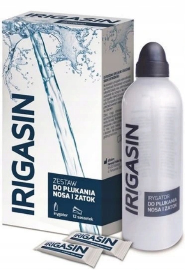 

Irigasin Zestaw saszetki 12 sztuk butelka