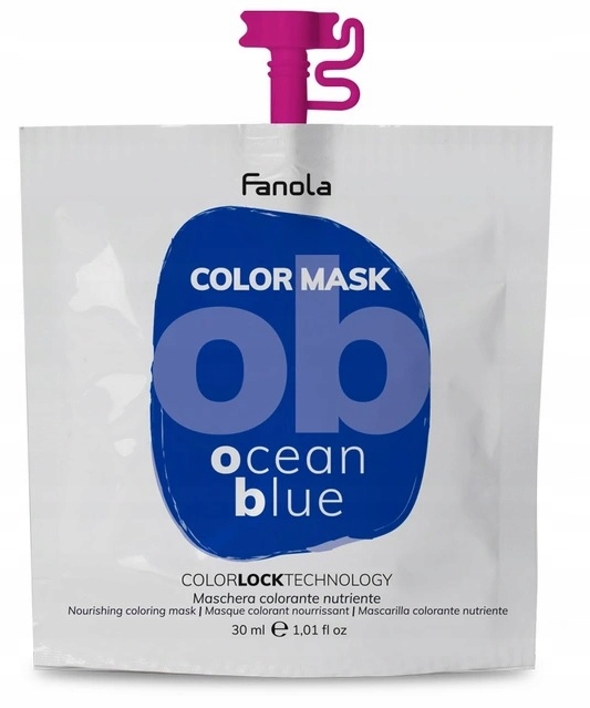 FANOLA COLOR MASKA KOLORYZUJĄCA OCEAN BLUE 30ml