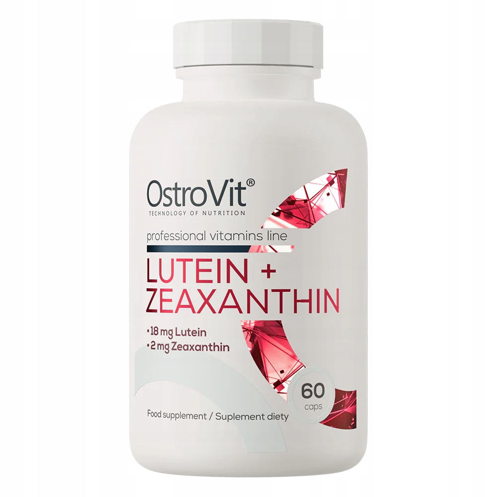 OstroVit Lutein + Zeaxanthin 60 caps - suplement diety