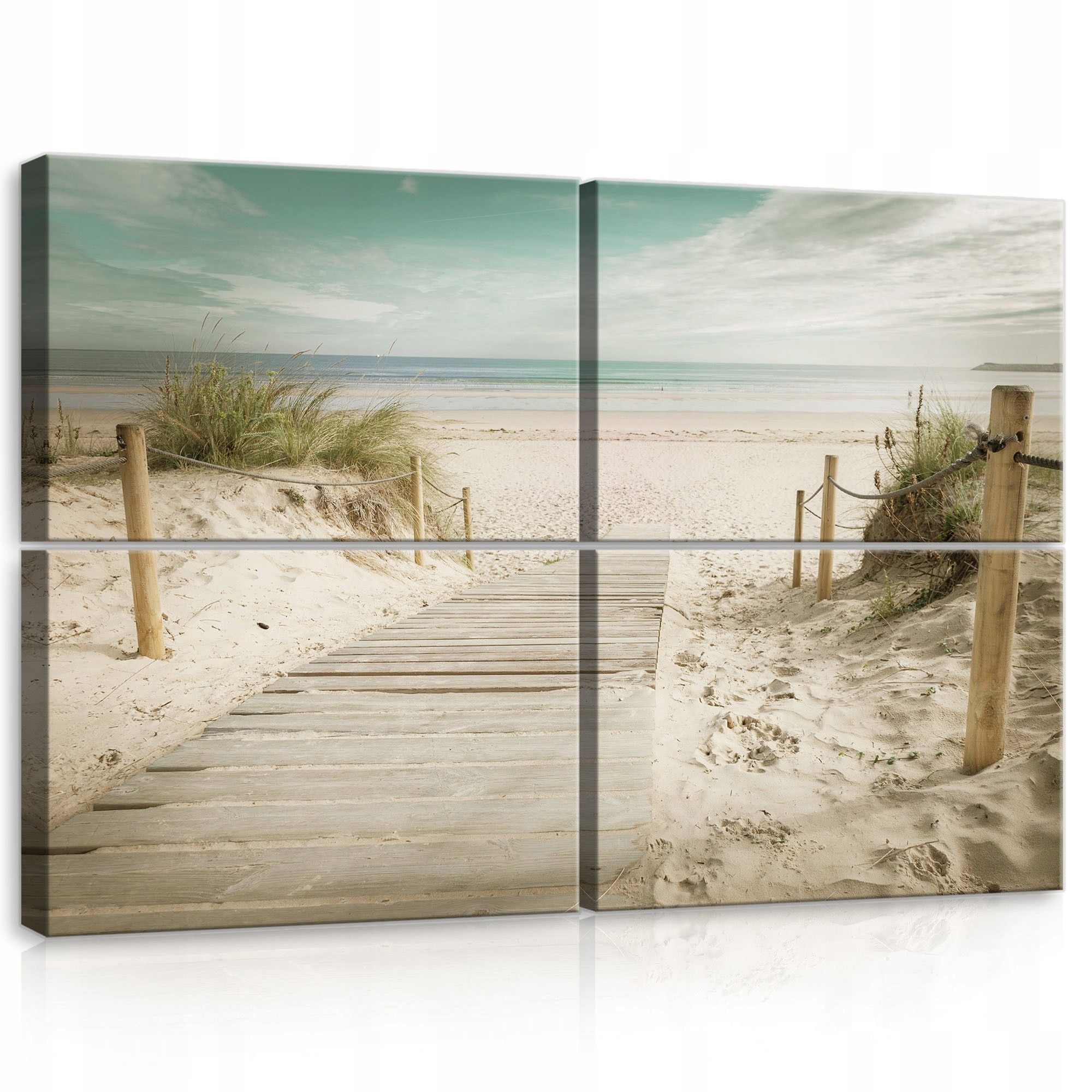 Obraz 120x80 Plážová cesta more piesok leto príroda pokoj relax