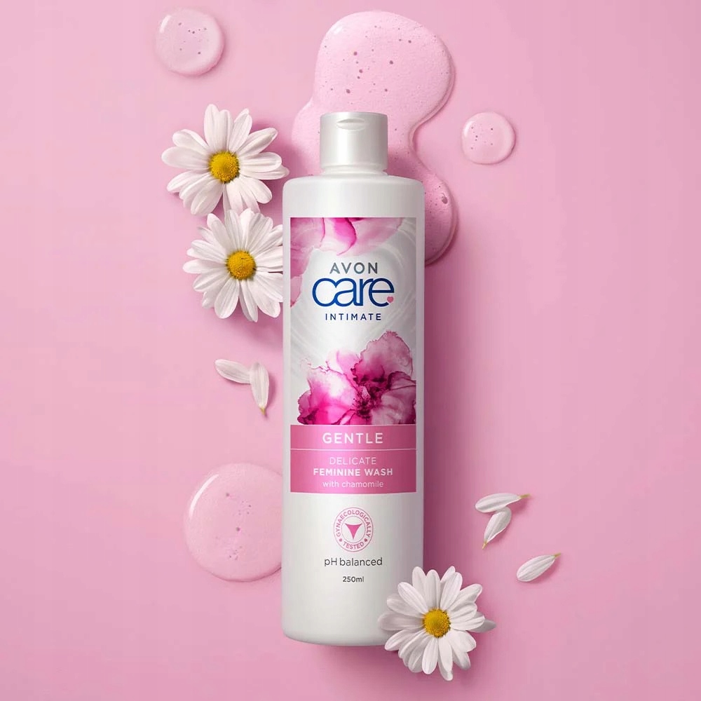 AVON DELIKATNY INTYMNY ŻEL 250 ML GENTLE RUMIANEK Stan opakowania oryginalne