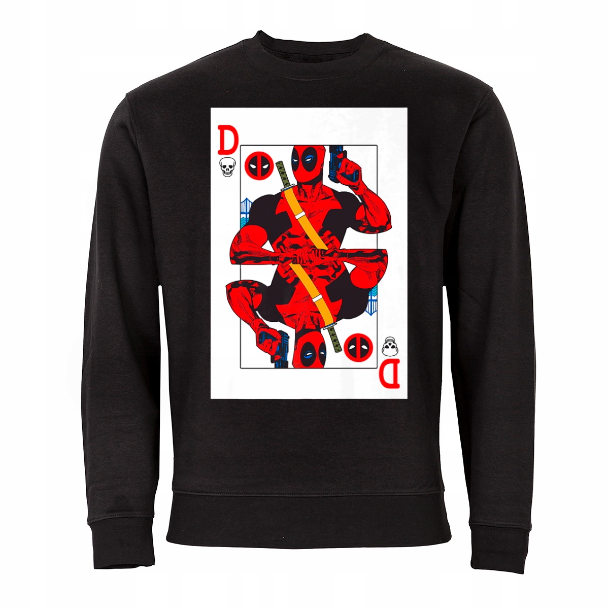 

Męska Bluza Z Nadrukiem Dla Fana Deadpool Marvel